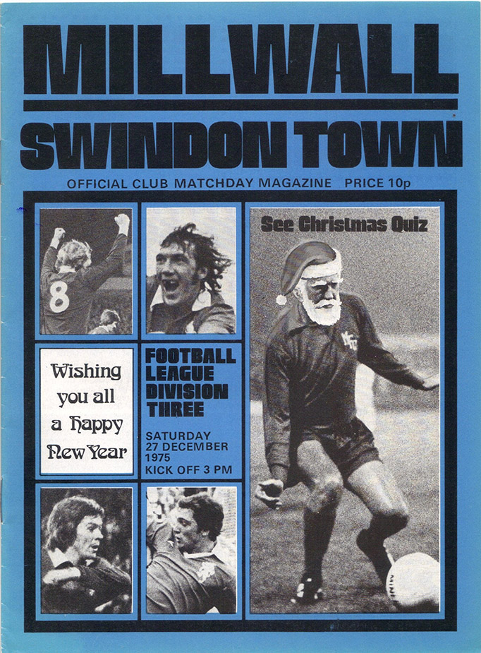 <b>Saturday, December 27, 1975</b><br />vs. Millwall (Away)